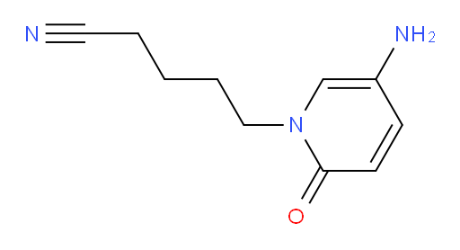 5-(5-amino-2-oxo-1,2-dihydropyridin-1-yl)pentanenitrile