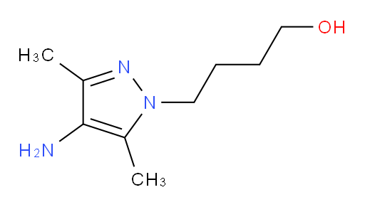 4-(4-amino-3,5-dimethyl-1H-pyrazol-1-yl)butan-1-ol