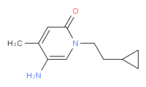 5-amino-1-(2-cyclopropylethyl)-4-methyl-1,2-dihydropyridin-2-one