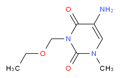 5-amino-3-(ethoxymethyl)-1-methyl-1,2,3,4-tetrahydropyrimidine-2,4-dione