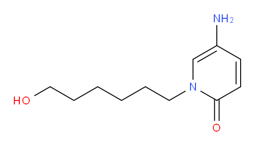 5-amino-1-(6-hydroxyhexyl)-1,2-dihydropyridin-2-one
