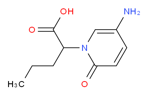 2-(5-amino-2-oxo-1,2-dihydropyridin-1-yl)pentanoic acid