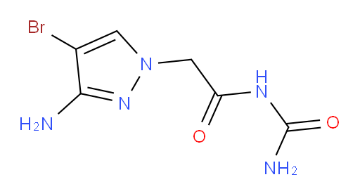 [2-(3-amino-4-bromo-1H-pyrazol-1-yl)acetyl]urea