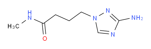 4-(3-amino-1H-1,2,4-triazol-1-yl)-N-methylbutanamide