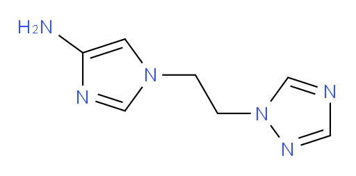 1-[2-(1H-1,2,4-triazol-1-yl)ethyl]-1H-imidazol-4-amine