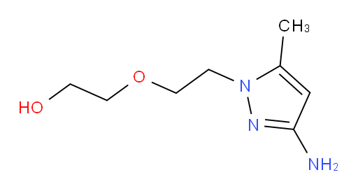 2-[2-(3-amino-5-methyl-1H-pyrazol-1-yl)ethoxy]ethan-1-ol