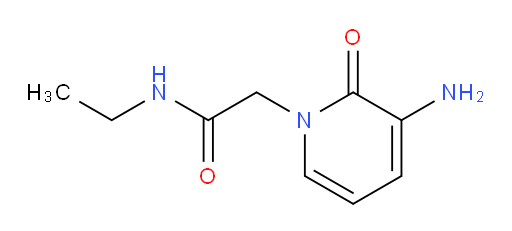 2-(3-amino-2-oxo-1,2-dihydropyridin-1-yl)-N-ethylacetamide