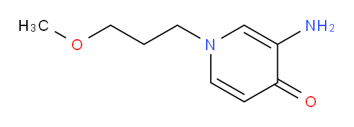 3-amino-1-(3-methoxypropyl)-1,4-dihydropyridin-4-one
