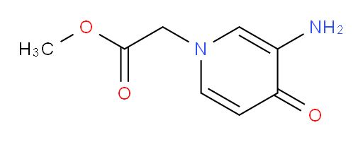 methyl 2-(3-amino-4-oxo-1,4-dihydropyridin-1-yl)acetate