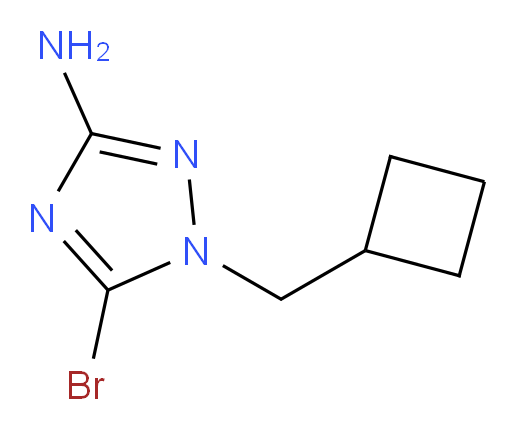 5-bromo-1-(cyclobutylmethyl)-1H-1,2,4-triazol-3-amine