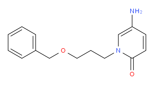 5-amino-1-[3-(benzyloxy)propyl]-1,2-dihydropyridin-2-one