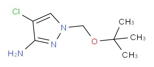 1-[(tert-butoxy)methyl]-4-chloro-1H-pyrazol-3-amine