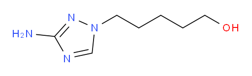 5-(3-amino-1H-1,2,4-triazol-1-yl)pentan-1-ol