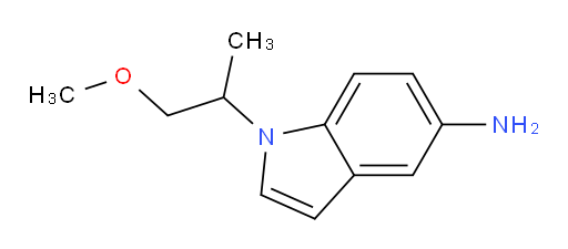 1-(1-methoxypropan-2-yl)-1H-indol-5-amine