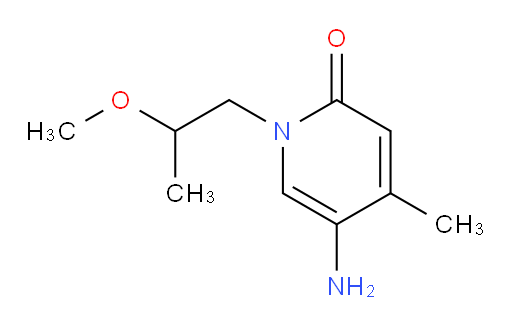5-amino-1-(2-methoxypropyl)-4-methyl-1,2-dihydropyridin-2-one