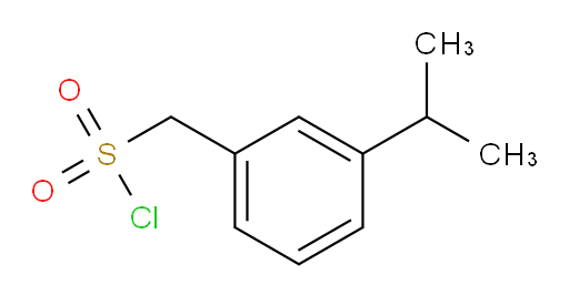 [3-(propan-2-yl)phenyl]methanesulfonyl chloride