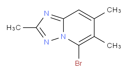 5-bromo-2,6,7-trimethyl-[1,2,4]triazolo[1,5-a]pyridine