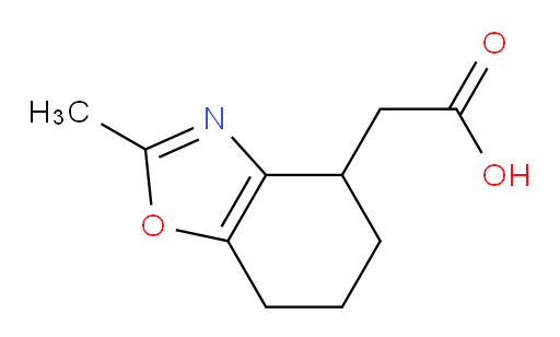 2-(2-methyl-4,5,6,7-tetrahydro-1,3-benzoxazol-4-yl)acetic acid
