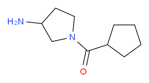 1-cyclopentanecarbonylpyrrolidin-3-amine