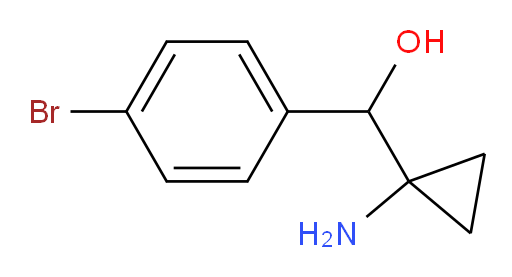 (1-aminocyclopropyl)(4-bromophenyl)methanol