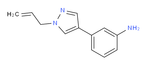 3-[1-(prop-2-en-1-yl)-1H-pyrazol-4-yl]aniline