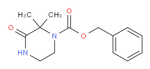 benzyl 2,2-dimethyl-3-oxopiperazine-1-carboxylate