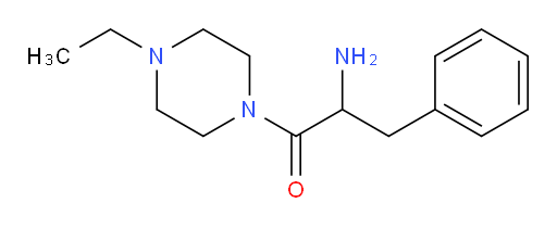 2-amino-1-(4-ethylpiperazin-1-yl)-3-phenylpropan-1-one