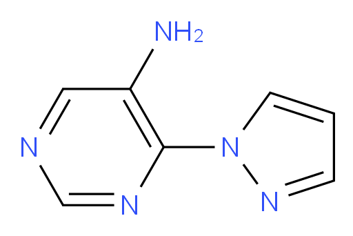 4-(1H-pyrazol-1-yl)pyrimidin-5-amine