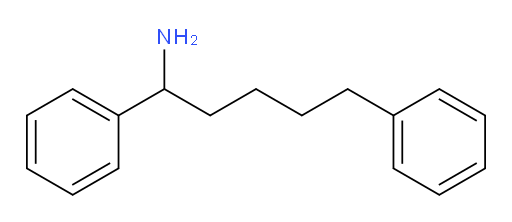1,5-diphenylpentan-1-amine