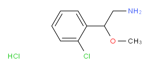 2-(2-chlorophenyl)-2-methoxyethan-1-amine hydrochloride