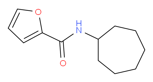 N-cycloheptylfuran-2-carboxamide