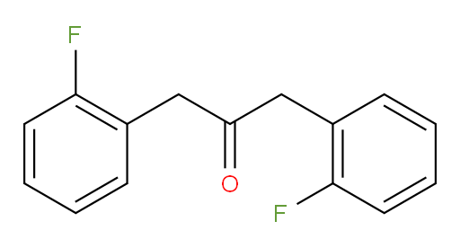 1,3-bis(2-fluorophenyl)propan-2-one
