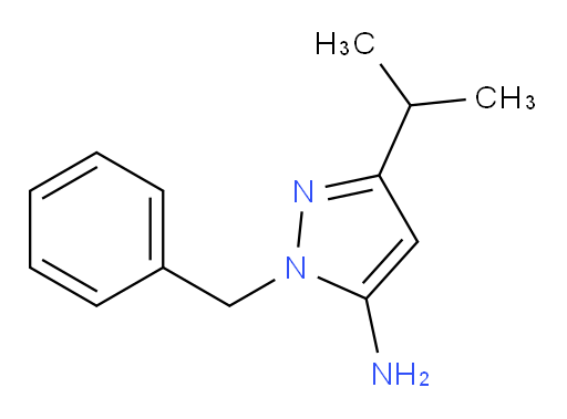 1-benzyl-3-(propan-2-yl)-1H-pyrazol-5-amine