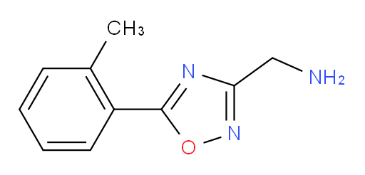 1-[5-(2-methylphenyl)-1,2,4-oxadiazol-3-yl]methanamine