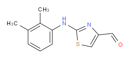 2-[(2,3-dimethylphenyl)amino]-1,3-thiazole-4-carbaldehyde