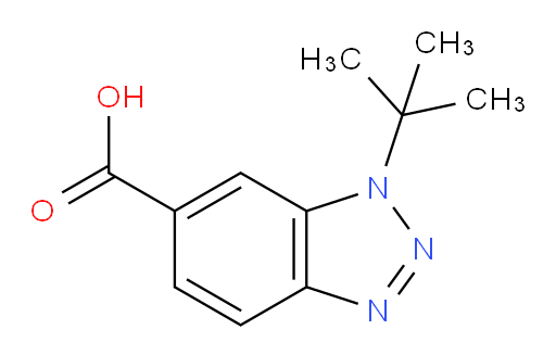 1-tert-butyl-1H-1,2,3-benzotriazole-6-carboxylic acid