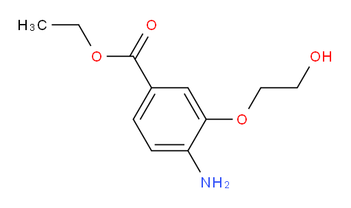 ethyl 4-amino-3-(2-hydroxyethoxy)benzoate