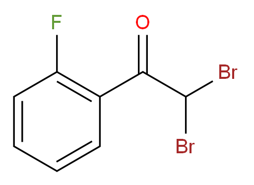 2,2-dibromo-1-(2-fluorophenyl)ethanone