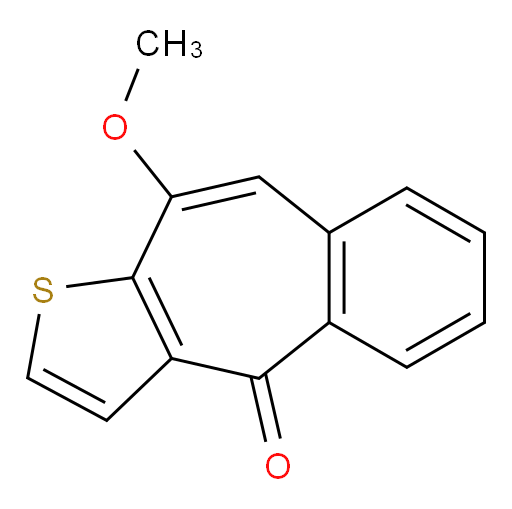 10-methoxy-4H-benzo[4,5]cyclohepta[1,2-b]thiophen-4-one