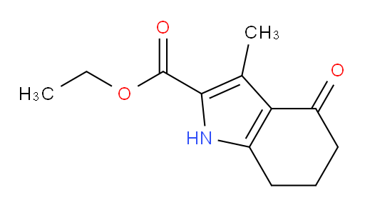 ethyl 3-methyl-4-oxo-4,5,6,7-tetrahydro-1H-indole-2-carboxylate