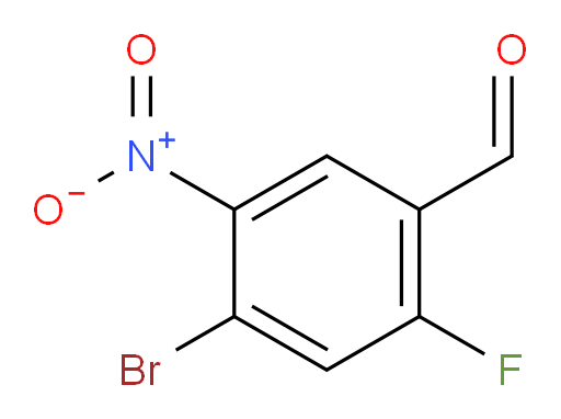 4-bromo-2-fluoro-5-nitrobenzaldehyde