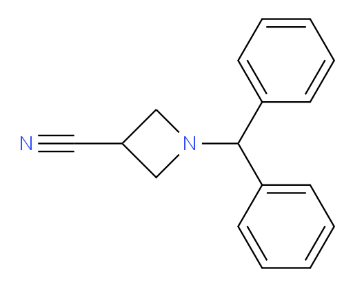 1-benzhydrylazetidine-3-carbonitrile