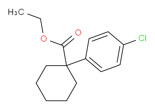 ethyl 1-(4-chlorophenyl)cyclohexanecarboxylate