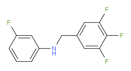 3-fluoro-N-(3,4,5-trifluorobenzyl)aniline