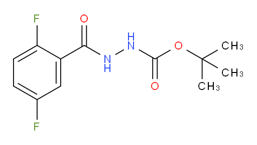 tert-butyl 2-(2,5-difluorobenzoyl)hydrazinecarboxylate