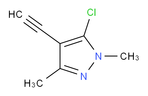 5-chloro-4-ethynyl-1,3-dimethyl-1H-pyrazole