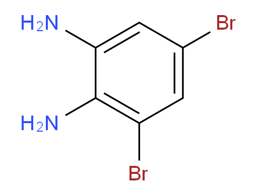 NSC 522089;3,5-dibromobenzene-1,2-diamine;1,2-Diamino-3,5-dibromobenzene;3,5-Dibromo-o-phenylenediamine;3,5-Dibromo-1,2-benzenediamine;1,2-BenzenediaMine, 3,5-dibroMo-;3,5-dibromo-1,2-phenylenediamine;(2-amino-4,6-dibromo-phenyl)amine