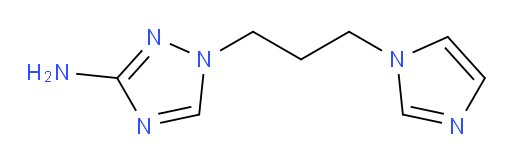1-[3-(1H-imidazol-1-yl)propyl]-1H-1,2,4-triazol-3-amine