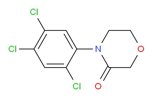 4-(2,4,5-trichlorophenyl)morpholin-3-one