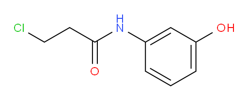 3-Chloro-N-(3-hydroxy-phenyl)-propanamide